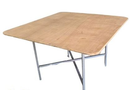 השכרת שולחן מרובע 120X120 ס”מ