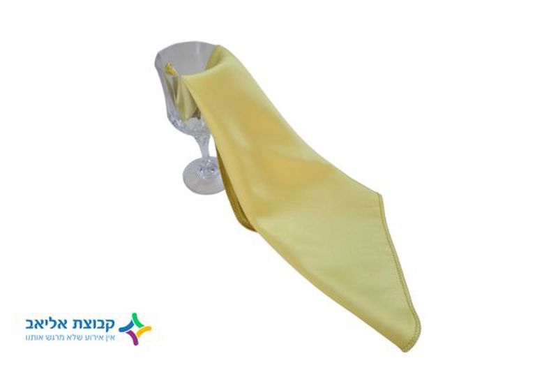 מפית בצבע ירוק תפוח