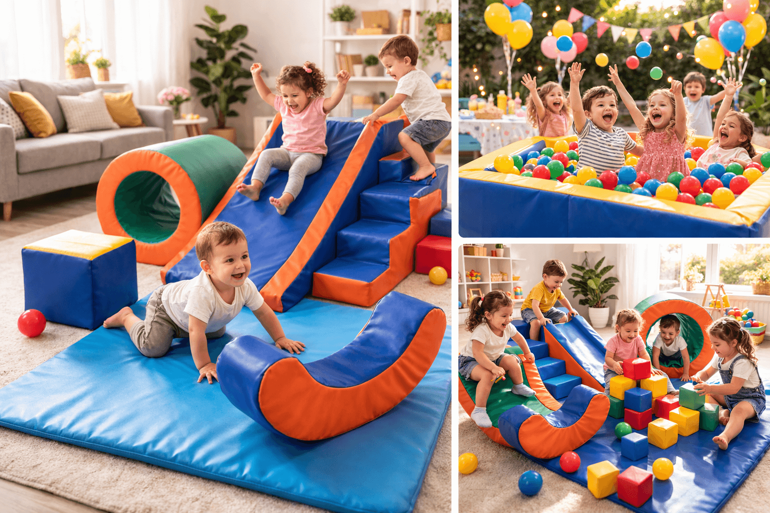 ילדים משחקים בג'ימבורי יום הולדת
